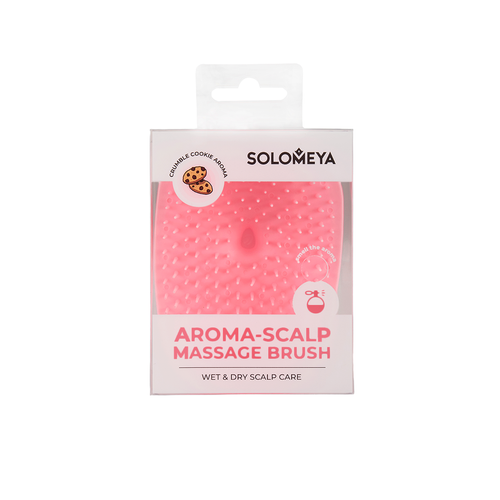 Solomeya Aroma-scalp Massage Brush арома-щетка массажная для головы и мытья волос