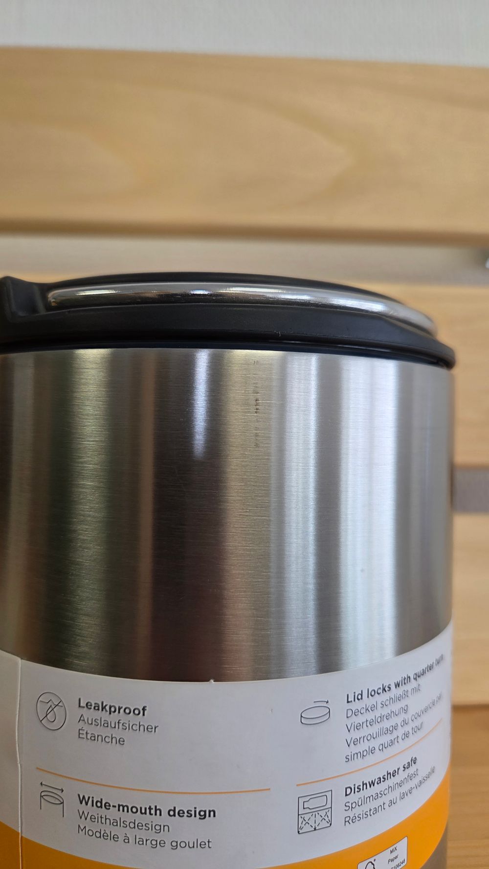 Термос для еды Klean Kanteen TKCanister 32oz (946 мл) (потертости)