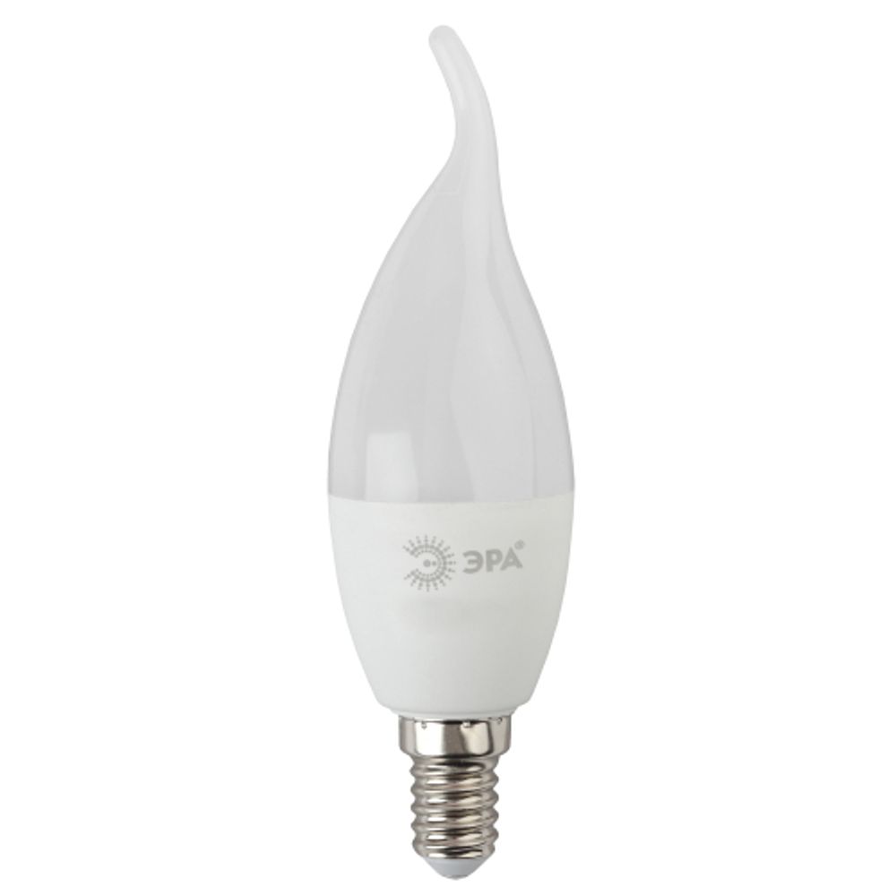 Лампа светодиодная ЭРА STD LED BXS-11W-860-E14 11Вт свеча на ветру холодный дневной свет Е14 | Лампы cветодиодные Свеча (B/C)