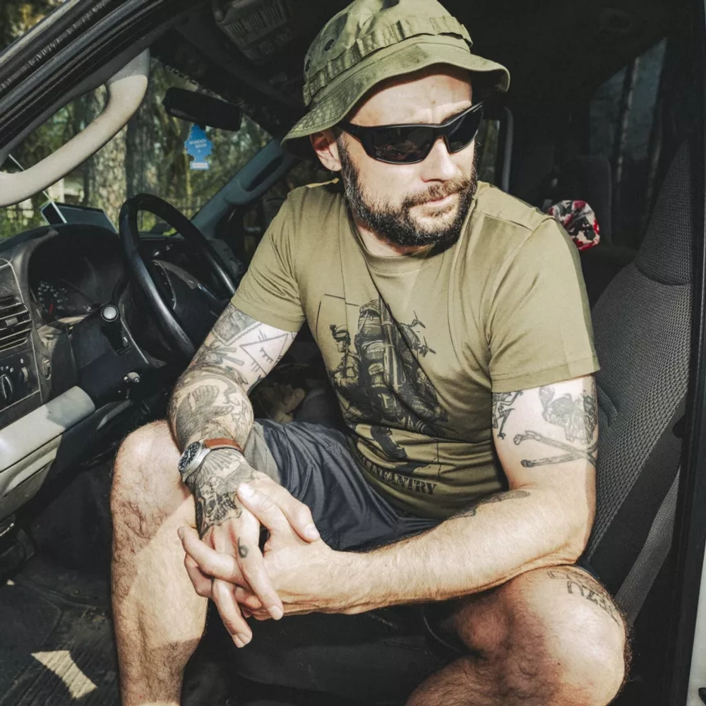 Футболка Helikon Light infantry - Olive Green