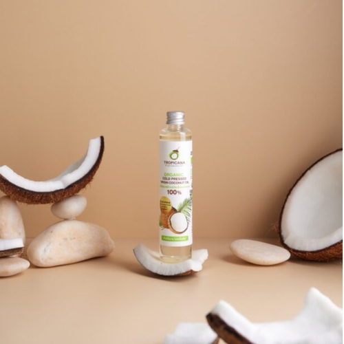 Тайское натуральное нерафинированное кокосовое масло Virgin Coconut oil Tropicana