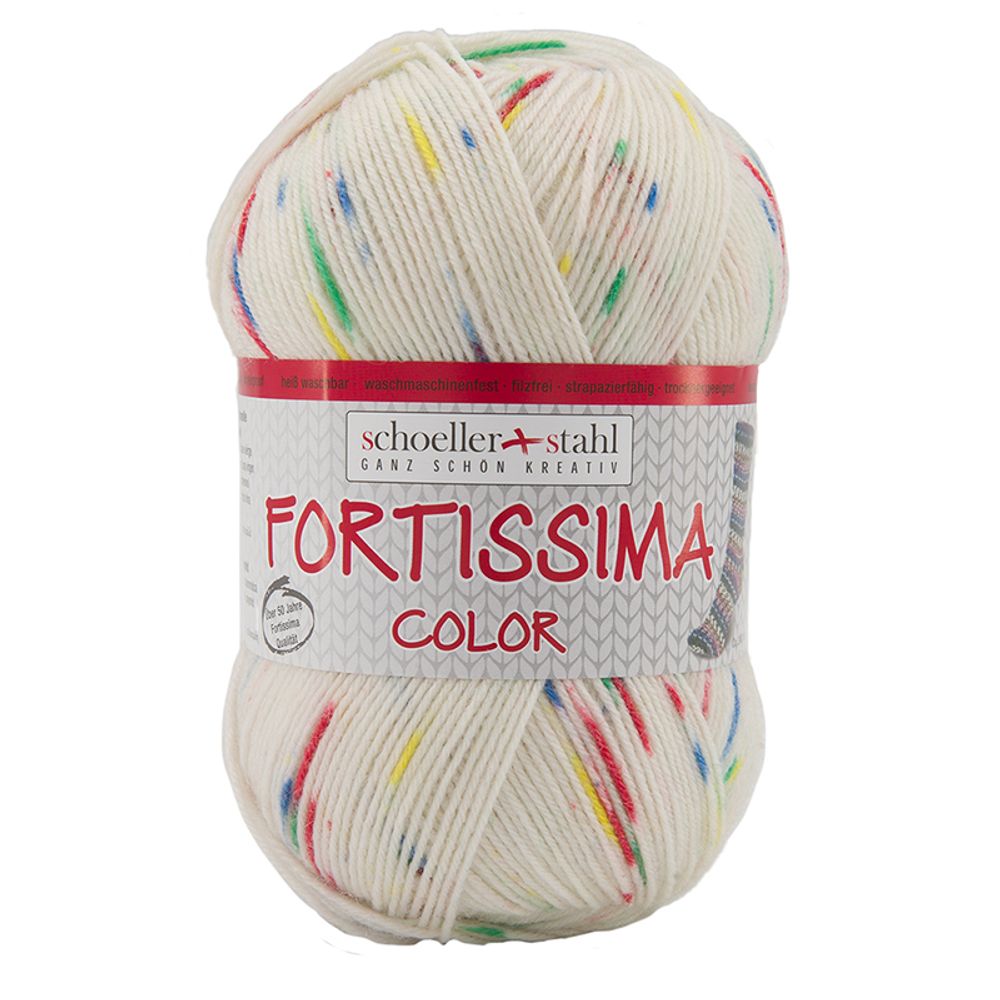 Пряжа Austermann (Аустерманн) Fortissima Socka 4-fach color / уп.5 мот. по 100 г, 420м, маргаритка Пряжа Austermann (Аустерманн) Fortissima Socka 4-fach color / уп.5 мот. по 100 г, 420м, маргаритка