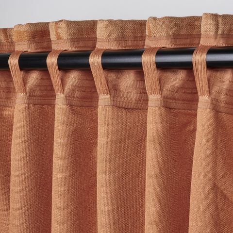 Комплект штор IKEA LONNSTAVMAL, Кирпичный, 145х250 см, 2 шт