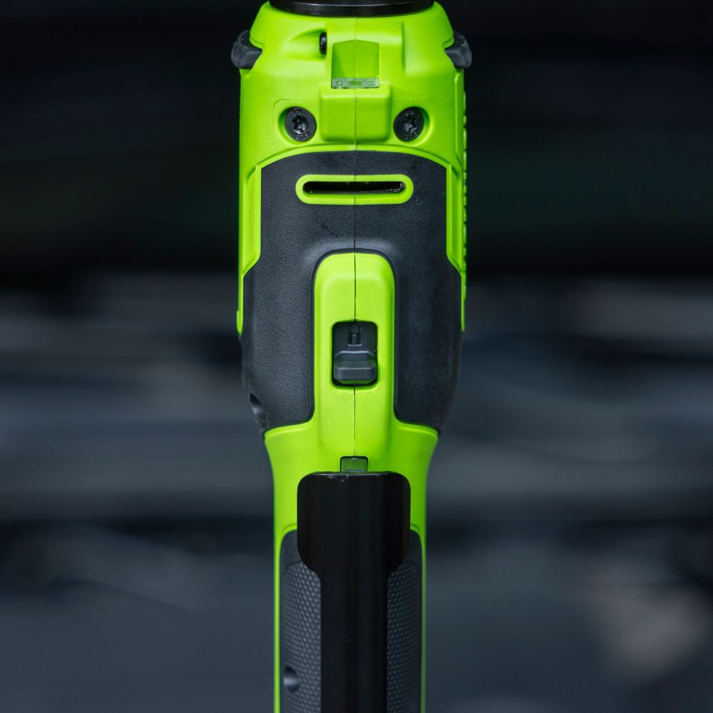 Гайковерт-трещотка акк. Greenworks GD24RW, 24V,б/щет,0-250об/мин, 1/2", 80Нм, 70 мм, без АКБ и ЗУ, сумка (3804007)
