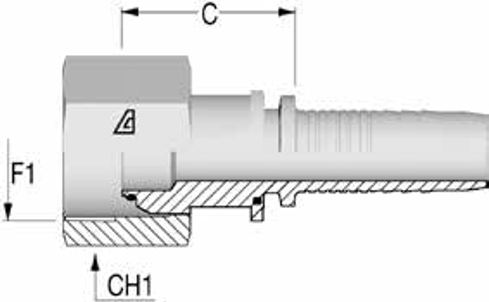 Фитинг DN 25 BSP (Г) 1