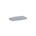 Набор плейсматов Smerlo Light Blue/Red Rim, 33 x 48 см (2 шт.)