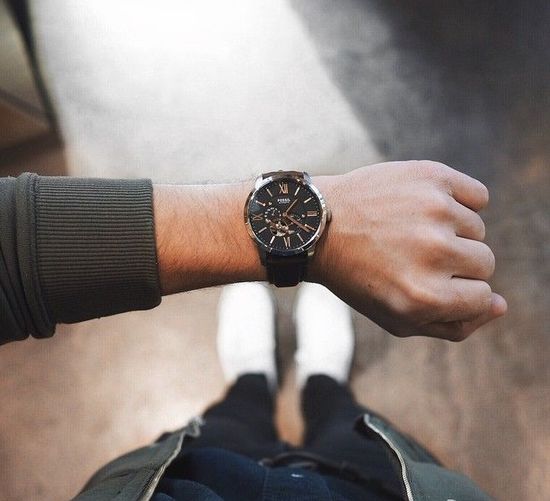 Наручные часы скелетоны Fossil ME3061