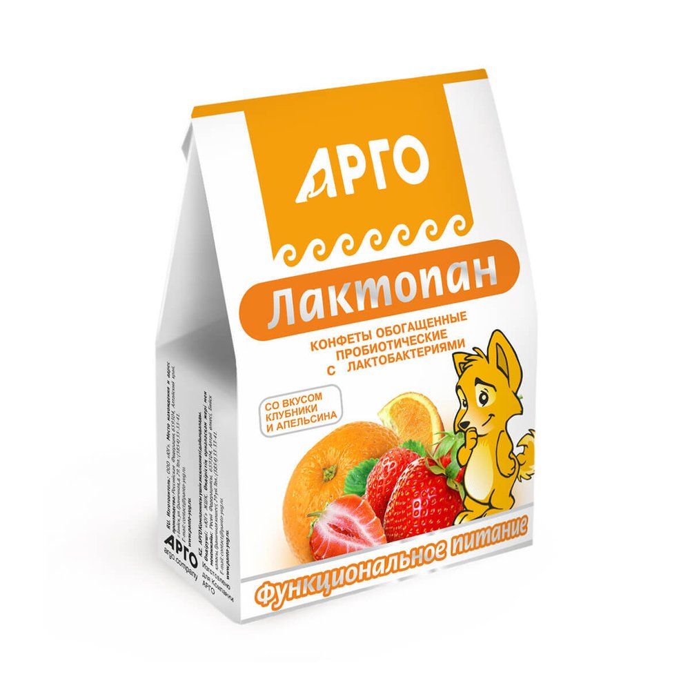Лактопан Конфеты обогащенные пробиотические