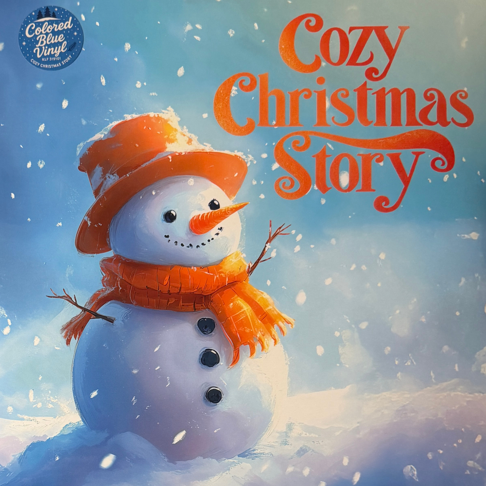 Виниловая пластинка Сборник Cozy christmas story LP Blue