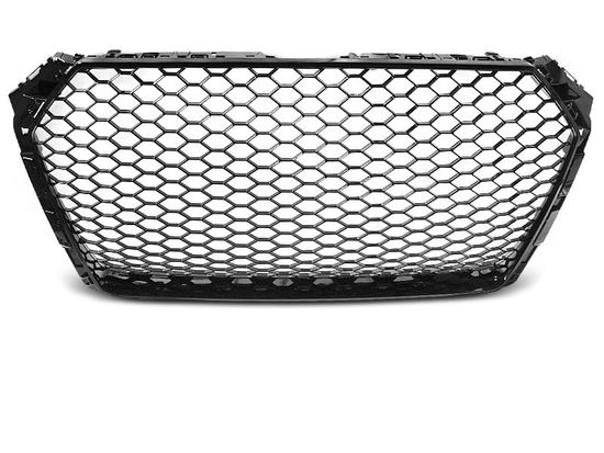 Решетка радиатора GLOSSY BLACK RS-STYLE для Audi A4 B9