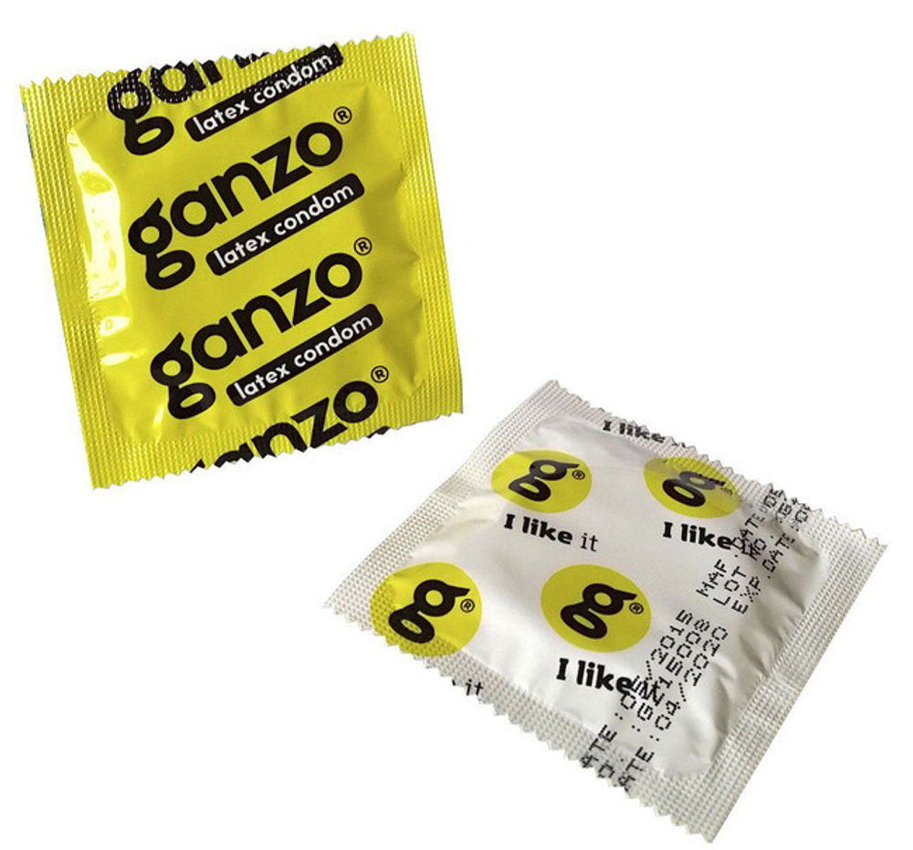 Презервативы GANZO JUICE No12 Ароматизированные (клубника, банан, и тутти фрутти), 12 шт. (Цвет: прозрачный)