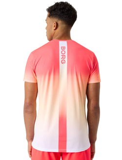 Мужская футболка Bj_rn Borg Ace Printed - sun orange/fading
