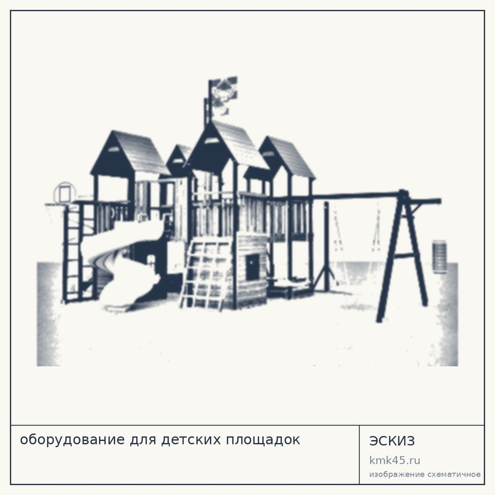 Детская площадка Рыцарский замок — от 600 000 ₽