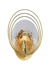 Бра NewRgy W6117P/1A PT BRS, 40 Вт, латунное