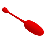 Красное перезаряжаемое виброяйцо Knucker (Цвет: красный)