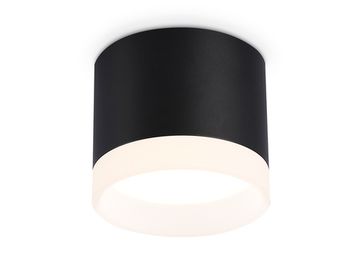 Накладной точечный светильник 1*GX53 TN5366 BK чёрный Acrylic Frost Ambrella