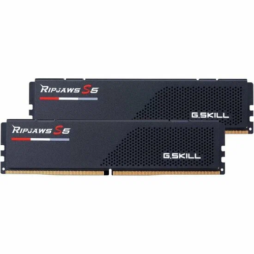 Модуль памяти DIMM DDR5 96Gb, 6000Mhz, 2x48Gb, G.Skill Ripjaws S5 Black (F5-6000J3036F48GX2-RS5K)