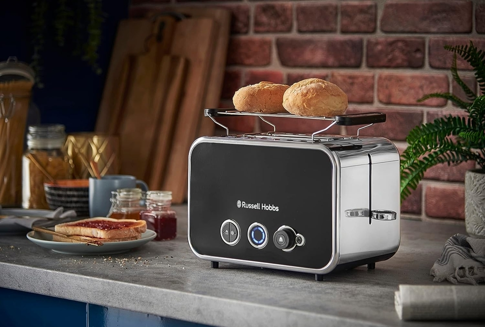 Тостер Russell Hobbs 26430-56 сталь/черный