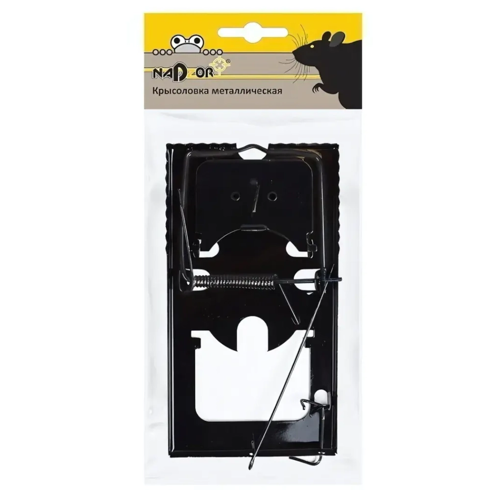 Металлическая крысоловка 16,2*8,8см «Nadzor» MOUSE2