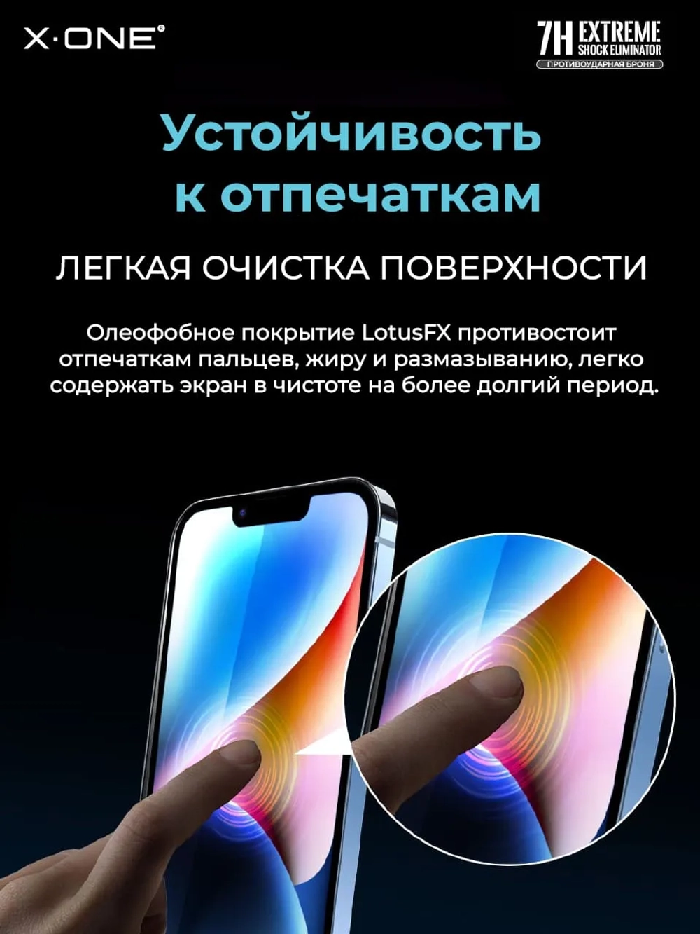 Непробиваемая бронепленка на планшет iPad Pro 11 (2022) X-ONE Extreme Shock Eliminator 4-го поколения