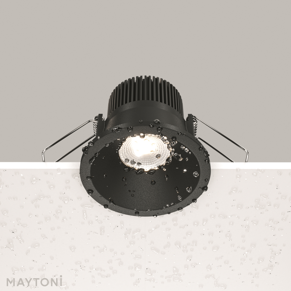 Встраиваемый светодиодный светильник Maytoni Zoom DL034-01-06W4K-D-B