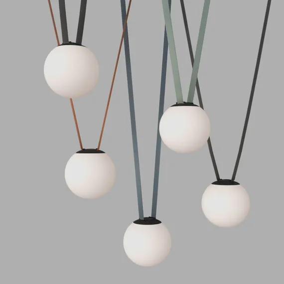 Трековый светильник BELTY ORB | БЕЛТИ ОРБ DK5552-BK Denkirs