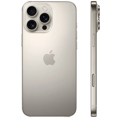 Смартфон Apple iPhone 16 Pro Max 1TB, Nano-SIM + eSIM, Natural Titanium (Натуральный титановый)