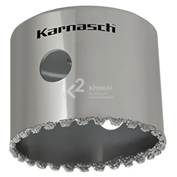 Коронка алмазная Karnasch Diamond Grit Ø14×38 мм, по стеклу и керамике, арт. 21.1500-014