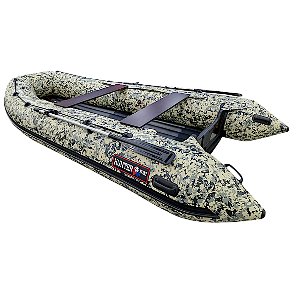 Лодка ПВХ Hunterboat Хантер Классика НД 390А -