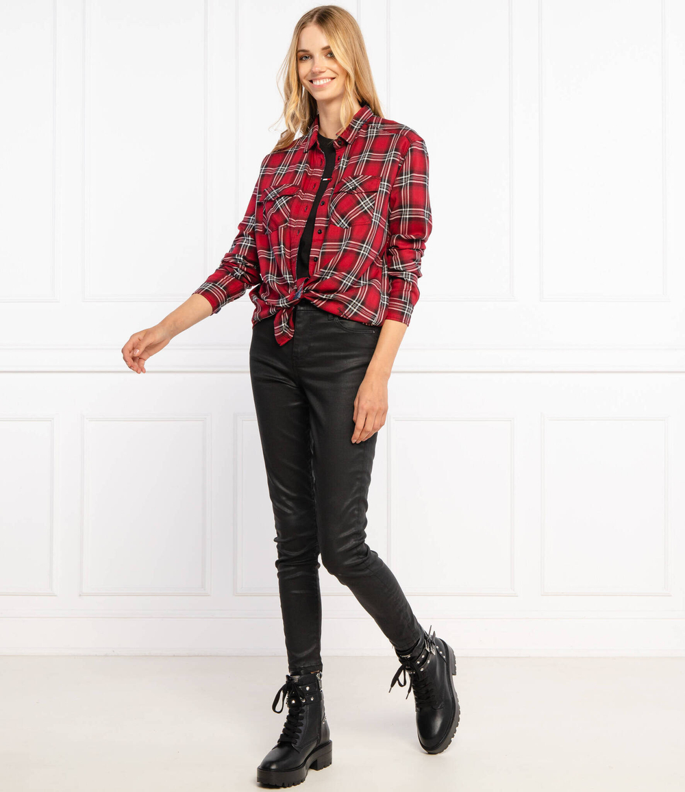 рубашка oriana Pepe Jeans London - красный(PL304126)