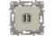 Розетка USB Legrand Etika двойная 2400мА слоновая кость 30195