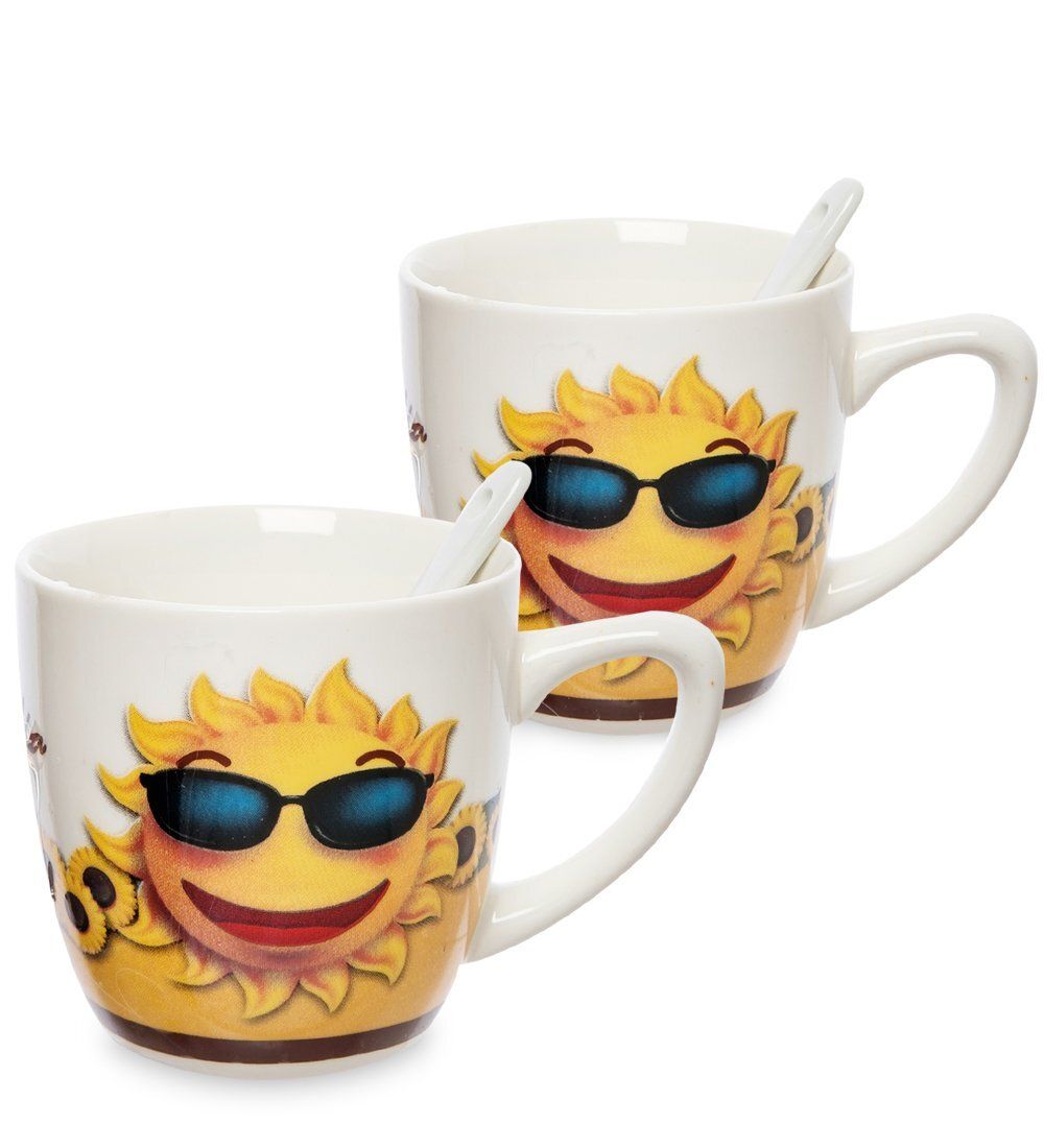 GAEM Art MUG-207/2 Н-р из 2-х кружек в подарочной коробке «Задорное солнышко»