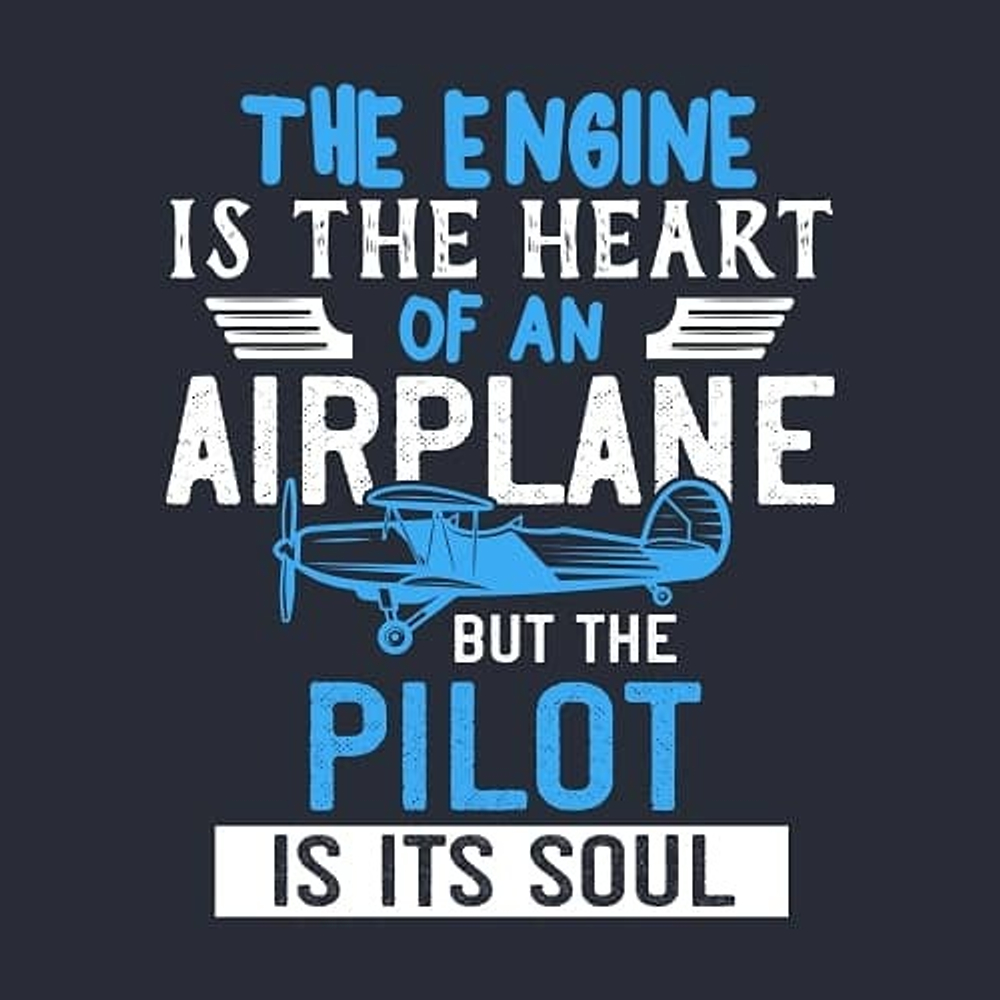 принт Pilot is its soul