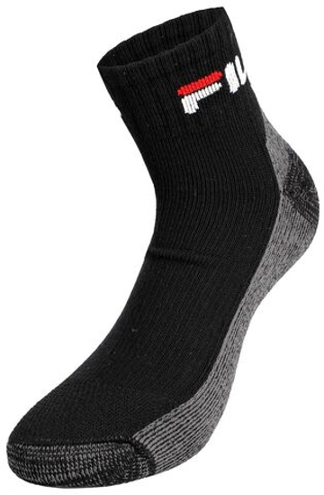 Теннисные носки Fila Quarter Sport 1P - черный