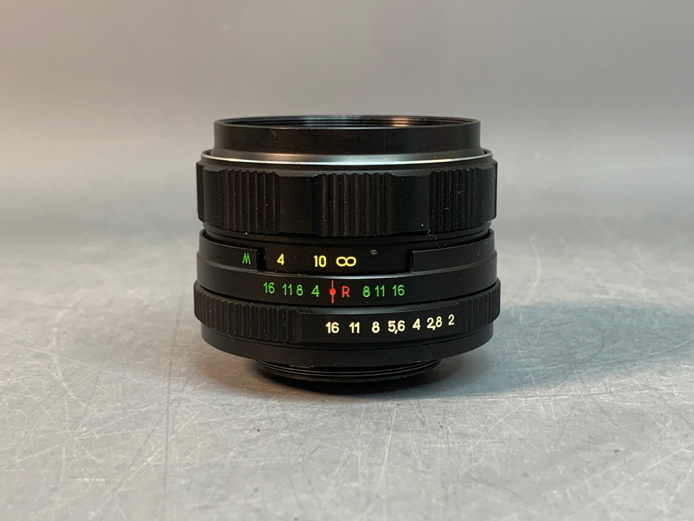 Helios-44M-4 нерабочая диафрагма
