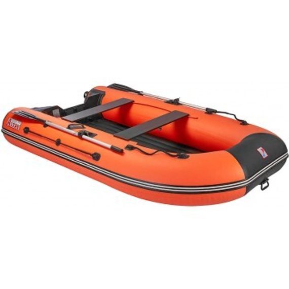 Лодка Тонар Алтай А320 (надувное дно) оранжевый/черный