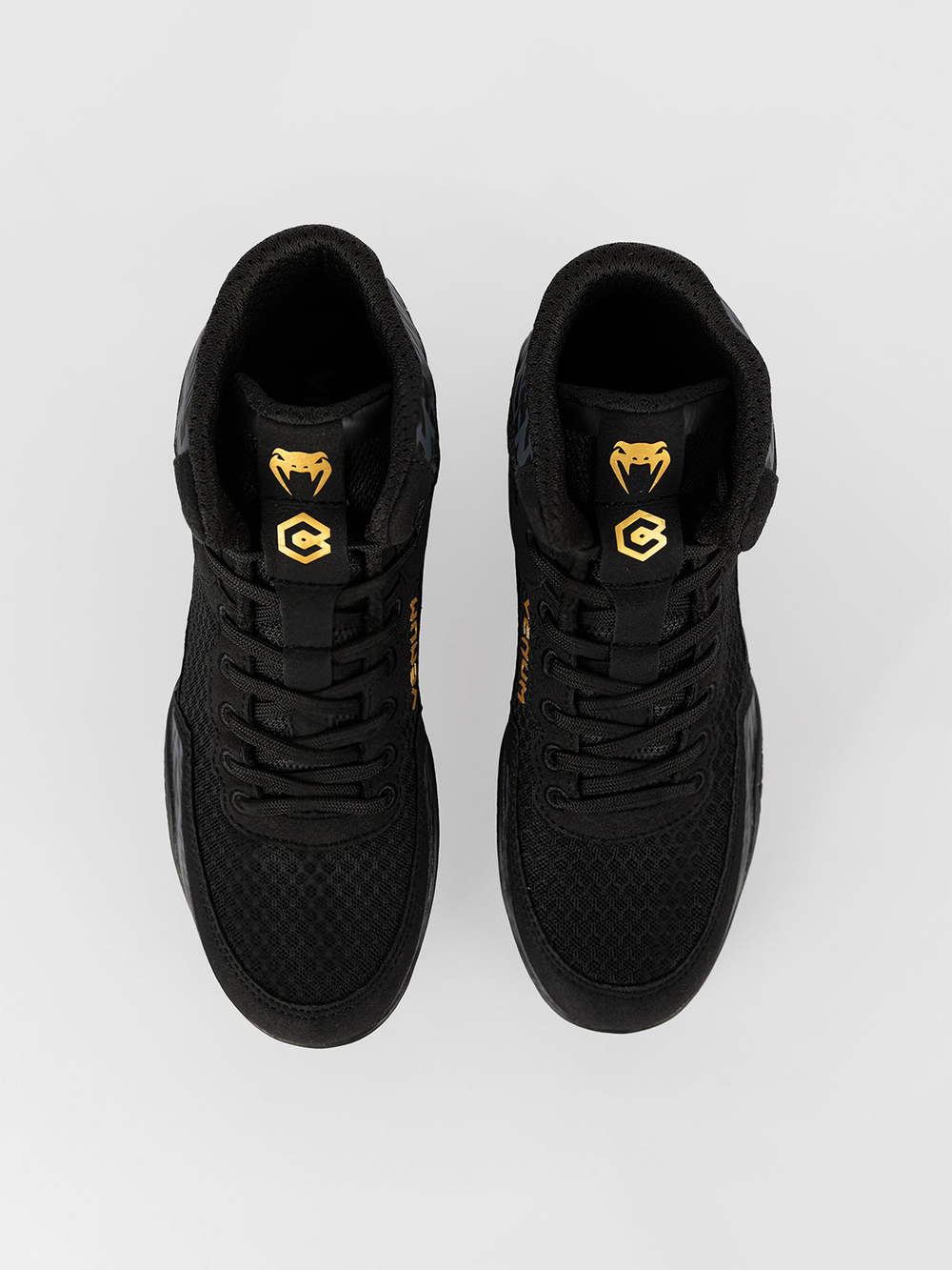 Борцовки Venum x Chimaev Wild Borz Black/Grey/Gold