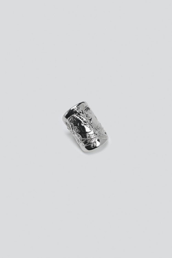 ZARA X BAISI GUADAGNINO МЕТАЛЛИЧЕСКАЯ БРОШЬ, СЕРЕБРЯНЫЙ