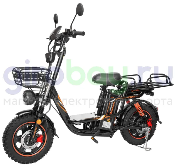 Электровелосипед Kugoo Kirin V3 PRO PLUS (60V/28.6Ah) внедорожная резина фото №1