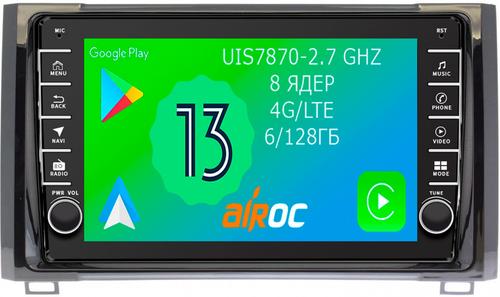 Магнитола для Toyota Tundra 2 2013-2022 - Airoc AB-1115 (кнопки и крутилки), Android 13, Быстрая, SIM-слот, CarPlay