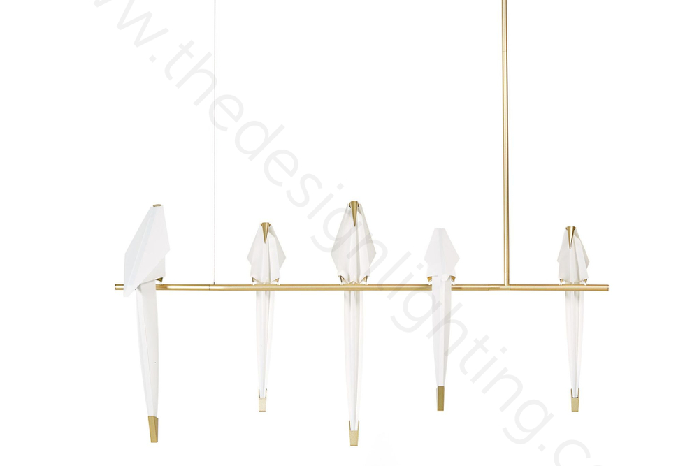 Pendant design lamp  PERCH by Moooi (5 lampshades)