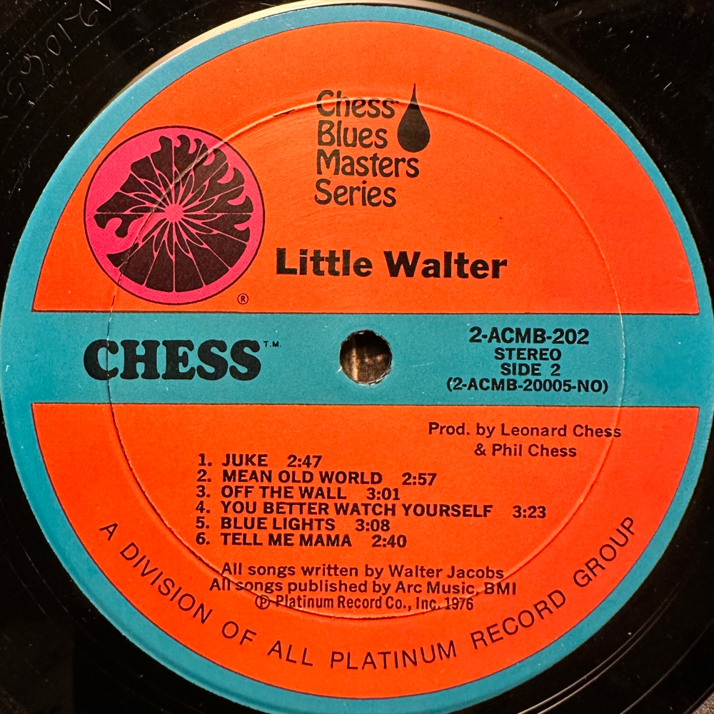 Little Walter - Little Walter 2LP (США 1976г.)