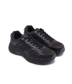 Кожаные кроссовки levitt_runn_lt BOSS BLACK - черный(50513142)