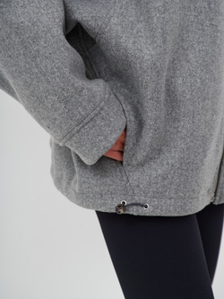 Пальто Crop Penhaligon Dark Grey