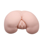 CrazyBull Vagina and Anal Мастурбатор вагина и анус с вибрацией (Цвет: телесный)