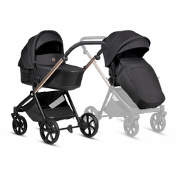 Tutis Коляска 2 в 1 MIO 3+ Black Edition Rose Gold