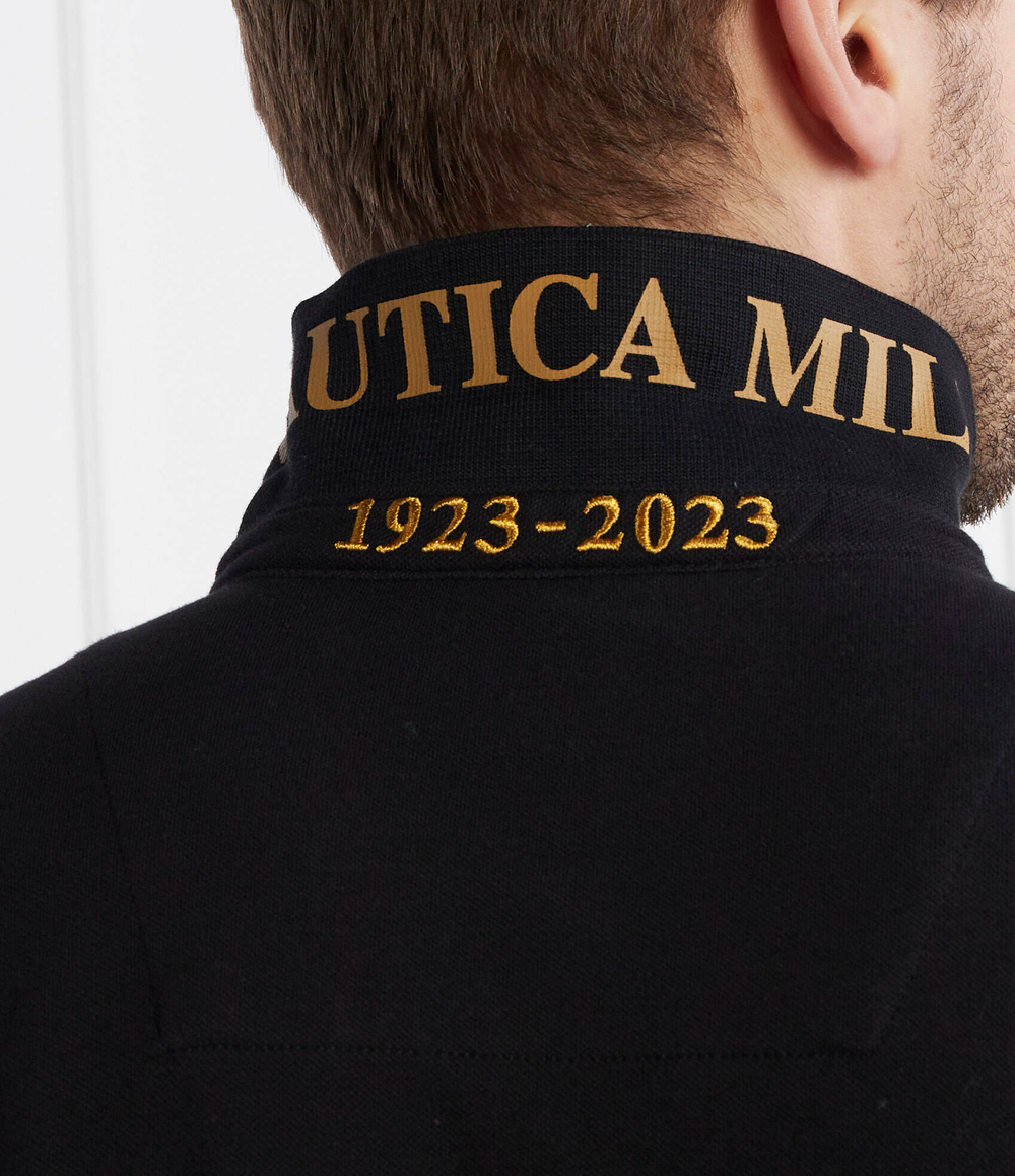 Поло Aeronautica Militare - черный(PO1744P191)