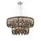 Люстра подвесная NewRgy NW087-ф1000+600*H450(1200)SM CHROME, 41×15 Вт, хромированная