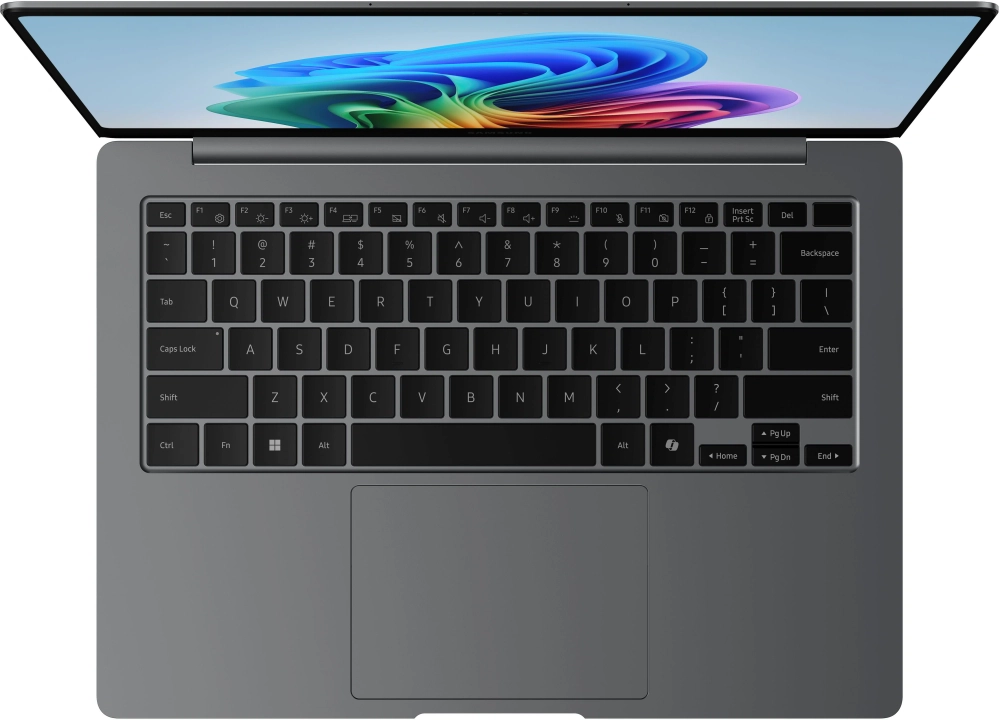 Ноутбук Samsung Galaxy Book 5 Pro NP940 Core Ultra 7 256V 16Gb SSD512Gb Intel Arc 140V 14" AMOLED Touch 2.8K (2880x1800) Windows 11 Home grey WiFi BT Cam (NP940XHA-LG2IN)