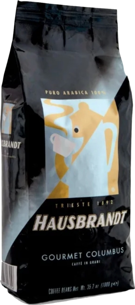 Кофе в зернах Hausbrandt Columbus 1 кг 2 шт